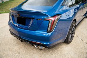 Cadillac CT5 Performance Exhaust - Rear - CORSA Performance - Cat Back + X-Pipe Sport, Dual Mode Active Exhaust, Corsa Double X-Pipe, Twin 4.5in. Tips - `22-`25